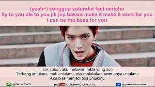 Easy Lyric NCT U  BOSS by GOMAWO Indo Sub [upl. by Ajax]