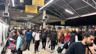 Howrah railway station platform 9🥰🚊 videos virel👍🚂￼￼ [upl. by Sine]