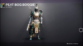 Destiny 2 Titan with Legatus Armor Ornaments and Peat Bog Boogie Shader [upl. by Kelci316]