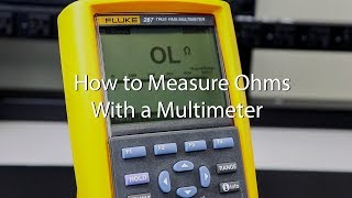 How to Measure Ohms with a Multimeter  Galco [upl. by Neelac]