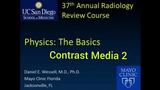 Radiographic Contrast media and drug administration part 2 [upl. by Harbison]