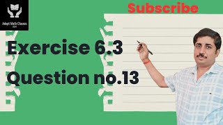 Class 10th Bihar board Exercise 63 Question no 13 Hindi medium [upl. by Higinbotham]