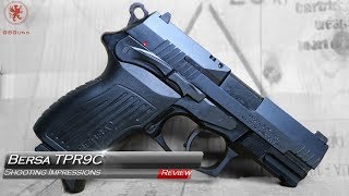 Bersa TPR9C Shooting Impressions [upl. by Gnivre]