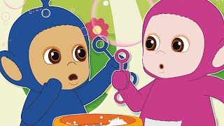 Tiddlytubbies  Episode 8 Blowing Custard Bubbles  Tiddlytubbies Full Episodes [upl. by Yelsnia650]