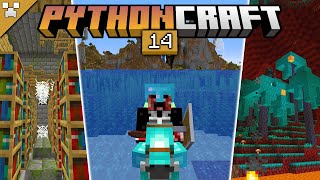 LETS EXPLORE  Pythoncraft Ep14 Minecraft Survival [upl. by Elleira]