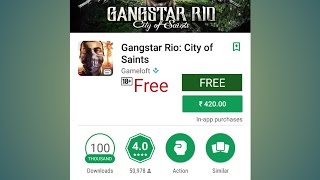 How to download gangstar rio city of saints for free on android [upl. by Hteik665]