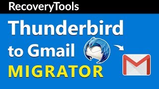 How to Import Emails from Thunderbird to Gmail  G Suite Email Accounts Online [upl. by Ayle]