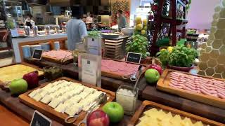 Food amp Travel  Conrad Manila Brasserie on 3 Breakfast Buffet [upl. by Tildie]