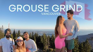 Grouse mountain hike  Vancouvers BEST Viewpoint and gondola ride [upl. by Henryson]