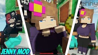 Minecraft Jenny MOD Gameplay 1122 Ellie Mod CENSORED  Ellie jenny Bia  Part 10 [upl. by Nirehtac]