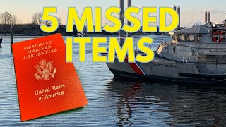 Final Steps You dont want to miss when applying for USCG MMC Captains License [upl. by Buddie]