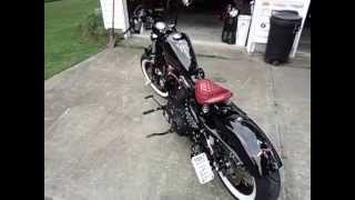 HARLEY DAVIDSON SPORTSTER 48 CUSTOM BOBBER PART 12 [upl. by Hasty906]