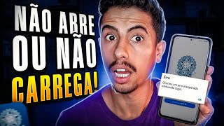 Aplicativo da CARTEIRA DE TRABALHO DIGITAL NÃO ABRE no CELULAR APRENDA RESOLVER [upl. by Amalberga]