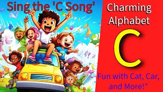 quotC is for Cat Fun amp Catchy C Song for Kids  Learn Words That Start with Cquot [upl. by Vedetta]