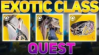 How to Unlock EXOTIC CLASS ITEMS Dual Destiny Exotic Mission Guide  Destiny 2 The Final Shape [upl. by Assen502]