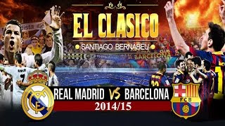 Real Madrid vs FC Barcelona  El Clásico 20142015  FIFA 14 [upl. by Liman475]