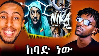 Skat Nati  Nika PARODY  ስካት ናቲ  ንቃ  BBOYTOMY33 REACTION VIDEO [upl. by Gavrila]