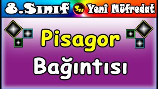 Pisagor Bağıntısı 8 Sınıf Matematik [upl. by Ziladnerb]