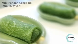 Nyonya Kuih Recipe Kuih Ketayap  Kuih Dadar Gulung Top 10 Malaysian Desserts [upl. by Gill]