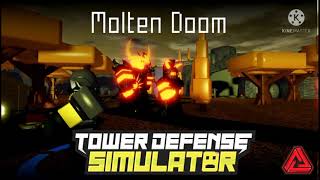 Molten Doom REMIX  Roblox TDS [upl. by Dweck]