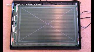 TabletMod DIY Cintiq Intuos4 XL Disassembly [upl. by Alrzc102]