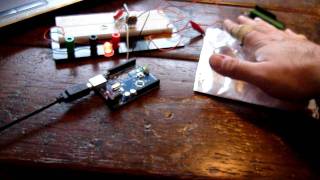 Feel the Arduino force Capacitive Sensor [upl. by Ravilob]