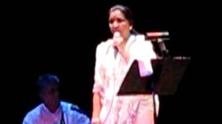 Aaj Jane Ki Zid Na Karo  Asha Bhonsle 93011 at the Paramount in Oakland [upl. by Enneire]