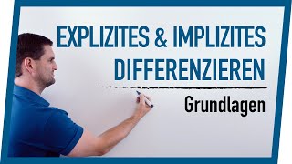 Explizites amp Implizites Differenzieren Grundlagen  Mathe by Daniel Jung [upl. by Yesima]