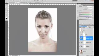 Weiße Haut mit Photoshop Tutorial [upl. by Akihsan]