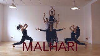 Malhari dance cover  Bajirao Mastani  Vinatha Sreeramkumar choreography  Madrid [upl. by Ahiel361]