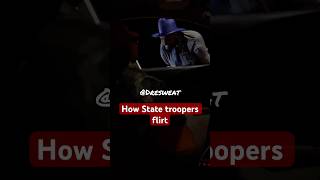 How state troopers flirt with pretty women 😂youtubeshorts comedyreels [upl. by Larkin]