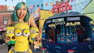 Minion Carnival Game Wins At Universal Studios Hollywood [upl. by Garrek]