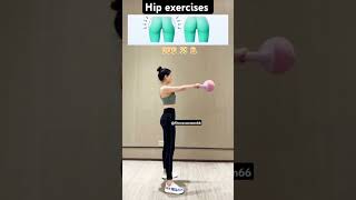 Hip dumbbells exercise for women at home hipexercises hips dumbbells shorts viralshorts [upl. by Dranreb]