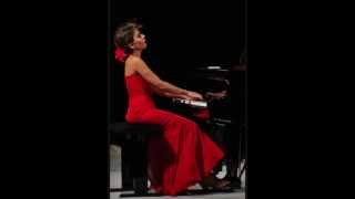 AZNAVOUR La Boheme Piano solo by concert pianist Stephanie ELBAZ [upl. by Annawt366]