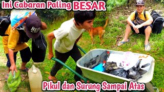 Gadis Sabah  Cabaran Paling BESARPikul amp Surung SegalaNya Sampai Atas [upl. by Lemrahs]