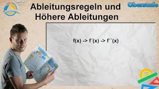 Ableitungsregeln und Höhere Ableitungen  Oberstufe ★ Wissen [upl. by Araihc]