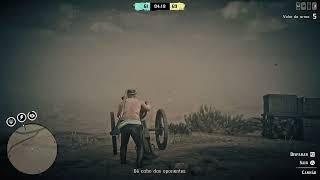 Barrigudo na artilharia pesada😈 pvp 63 RedDeadRedemption2 gaming playstation online gameplay [upl. by Leatrice465]