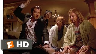 A Shot of Adrenaline  Pulp Fiction 612 Movie CLIP 1994 HD [upl. by Massab]