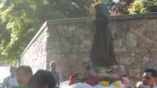 Procesión de San Antonio de Padua  Convento PP Capuchinos  Salamanca 2016 [upl. by Cristal]