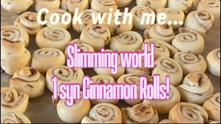 Slimming world 1 syn Cinnamon Rolls  Cook with me [upl. by Maxia]