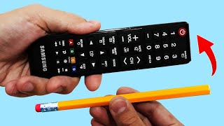 Even the rich do that Fix the remote control with a pencil How to repair any TV remote control [upl. by Doherty644]