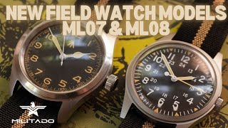 Field Watch Festival  The New VH31 Models from Militado Ref ML07 amp ML08 [upl. by Drud]