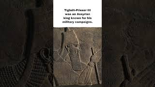 TiglathPileser III worldhistory [upl. by Etnuaed]