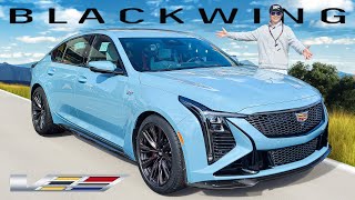 2025 Cadillac CT5V Blackwing First Look Review Is it WORTH the upgrade [upl. by Nikolia139]