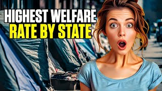 Top 10 States With The Highest Rate of People on Welfare [upl. by Florio232]