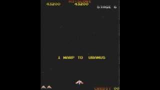 Gyruss Konami 1983 Spielen wie in den Achtzigern [upl. by Narrat832]