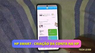 HP Smart  Criação da Conta na HP pelo Aplicativo [upl. by Aitat]