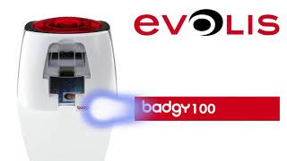 Evolis Badgy100 Kit Card Printer [upl. by Odessa448]