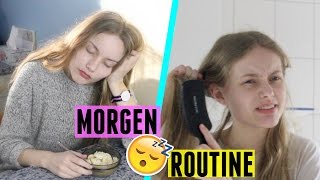 MORGENROUTINE SCHULZEIT VS WOCHENENDE ♥ [upl. by Chem]