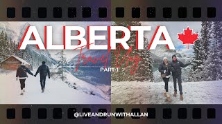 ALBERTA TRAVEL VLOG Exploring CANMORE LAKE LOUISE amp EMERALD LAKE [upl. by Eelyram585]